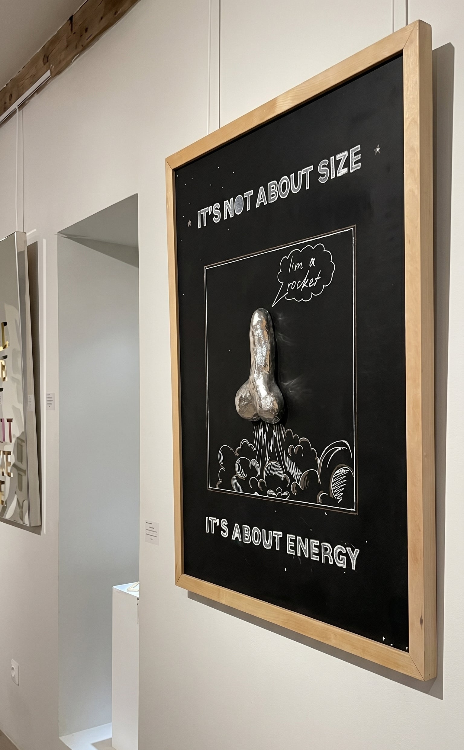 I’m a Rocket – 3D Wall Art (40 × 60 cm)