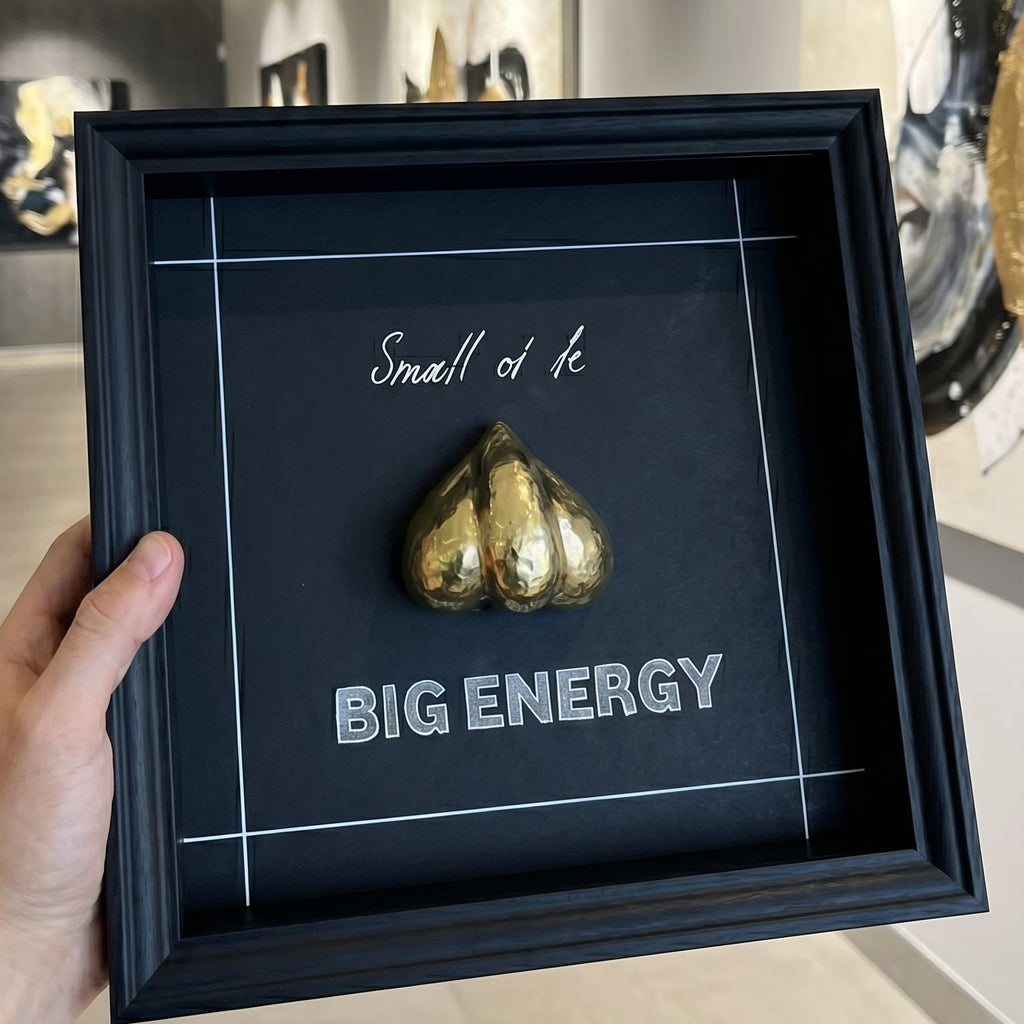 BIG ENERGY VIBE  (25×25 cm)